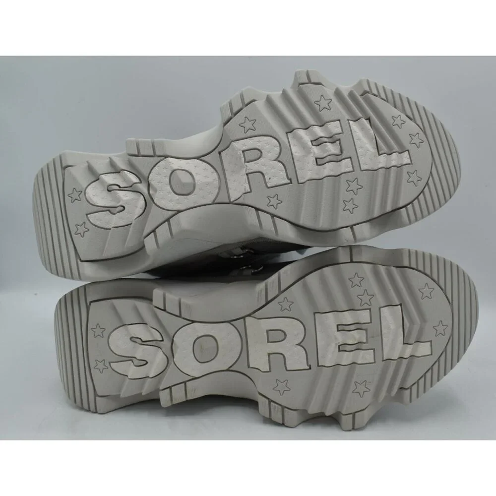 Sorel Women 9.5 Kinetic Impact NXT Chrome Grey Moonstone Waterproof Winter Boots